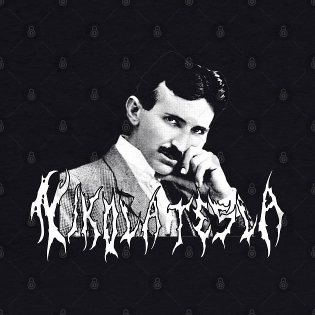 Nikola Tesla Metal by blueversion